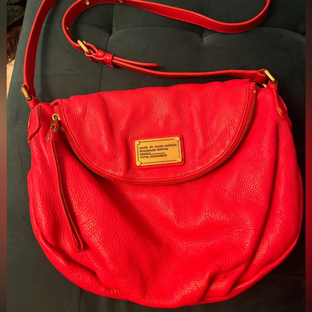 Authentic Red Marc Jacobs Natasha Purse